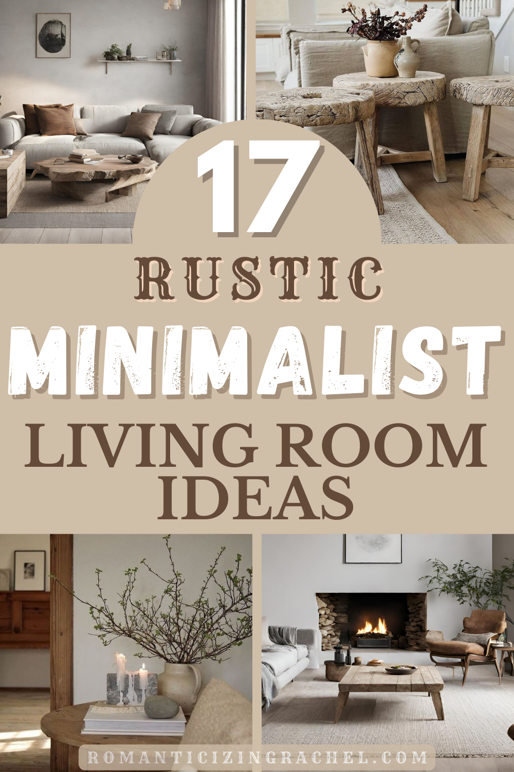 17 Gorgeous Minimalist Rustic Living Room Decor Ideas To Calm Your Mind ...