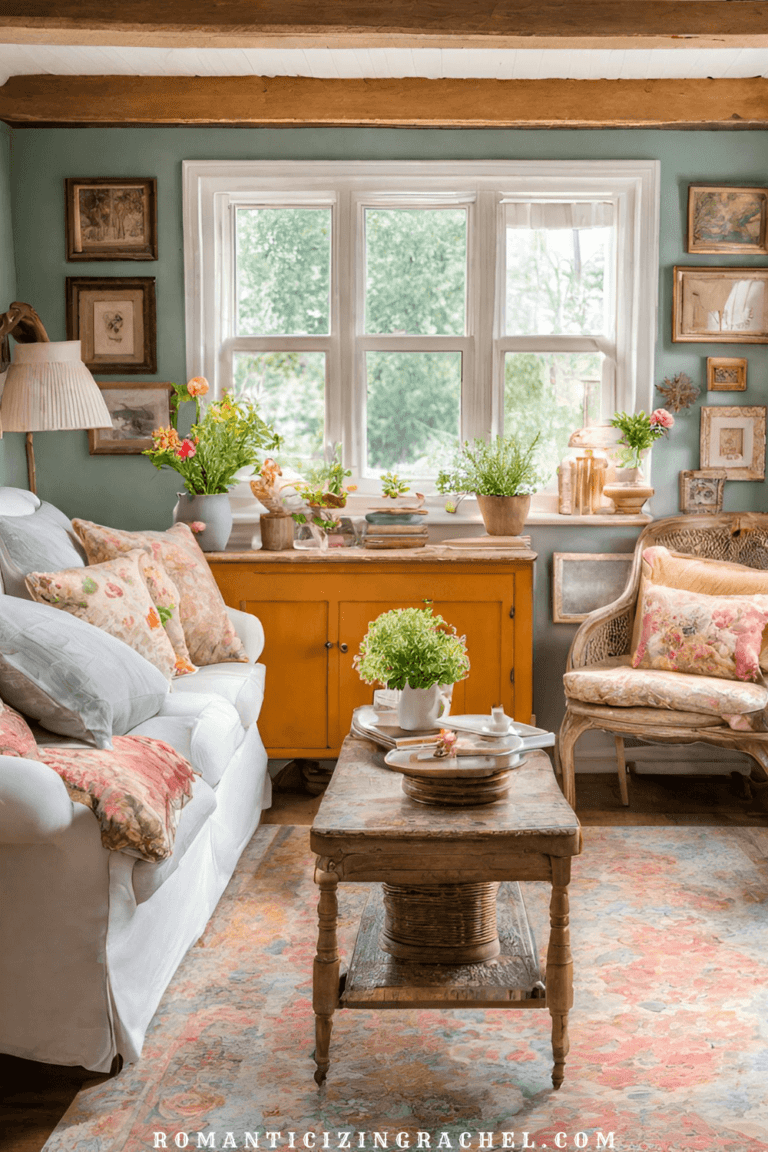 20 English Cottage Living Room Ideas for Small Homes - Romanticizing Rachel