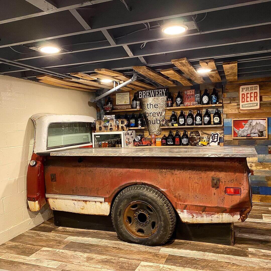 13 Easy DIY Rustic Basement Bar Ideas On a Budget Romanticizing Rachel