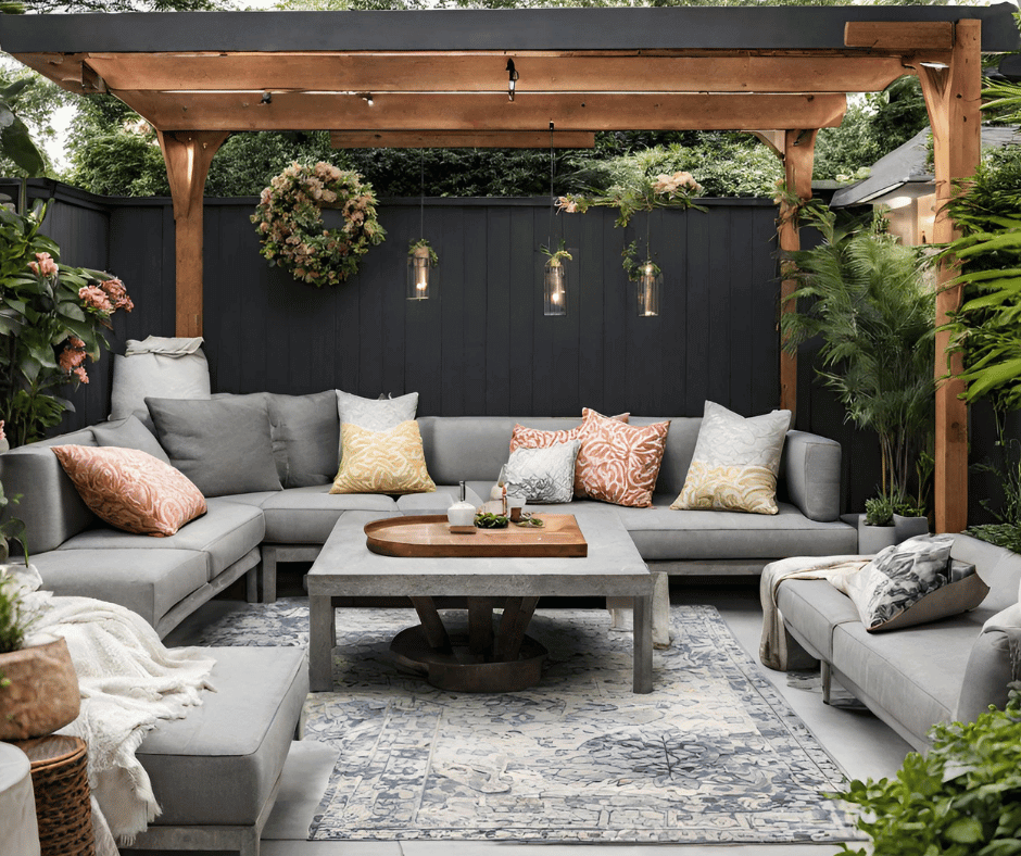 20 Small Backyard Concrete Patio Ideas on a Budget Romanticizing Rachel