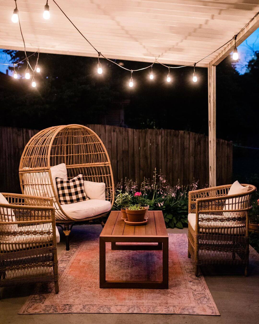 20 Small Backyard Concrete Patio Ideas on a Budget - Romanticizing Rachel