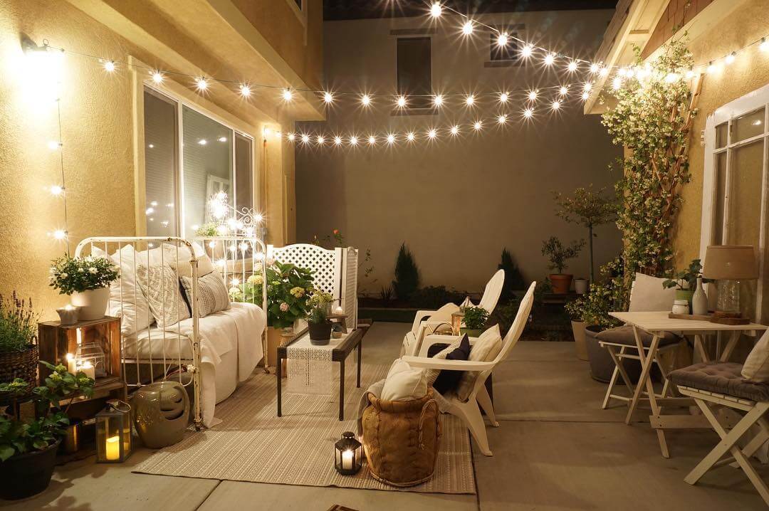 20 Small Backyard Concrete Patio Ideas on a Budget - Romanticizing Rachel