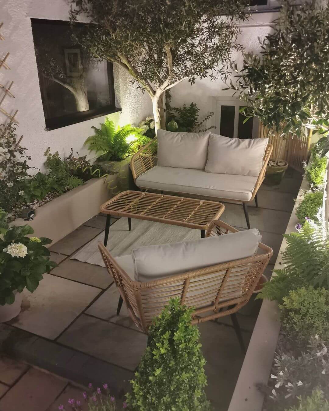 20 Small Backyard Concrete Patio Ideas on a Budget - Romanticizing Rachel