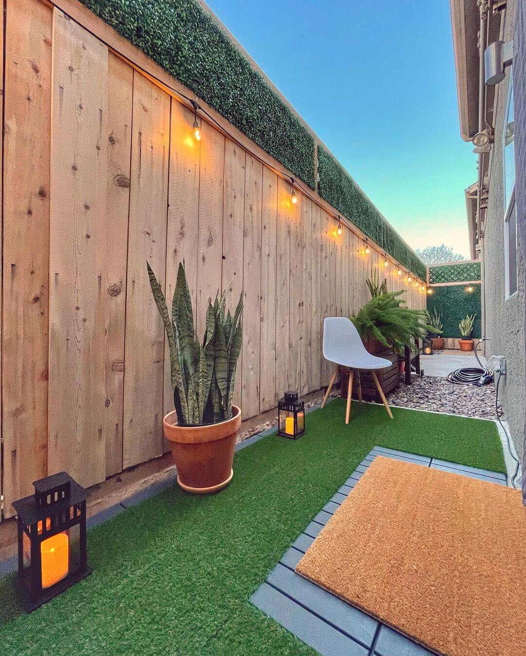 20 Small Backyard Concrete Patio Ideas on a Budget - Romanticizing Rachel