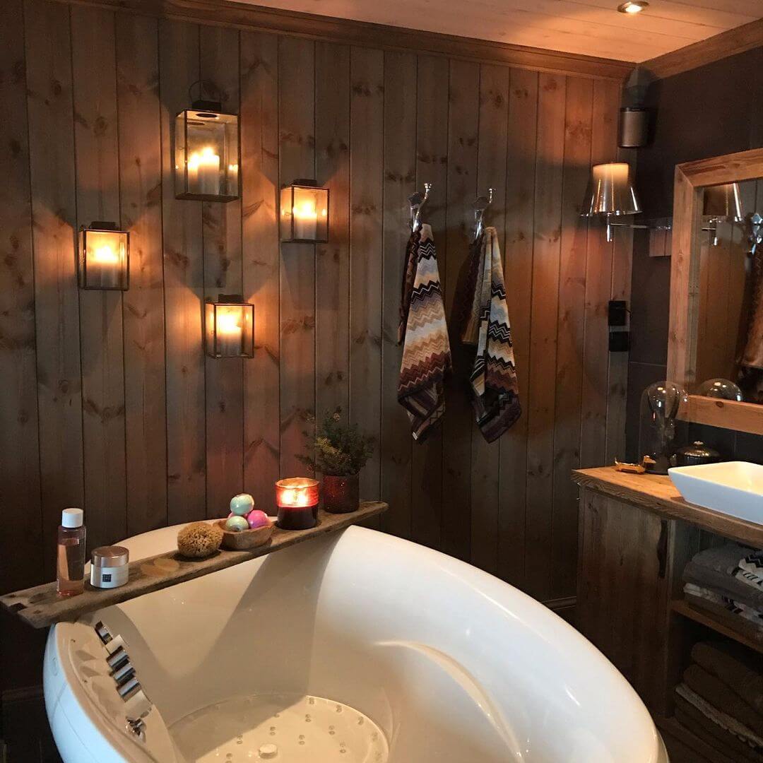 20 Cozy Cabin Bathroom Ideas for Small Bathrooms - Romanticizing Rachel