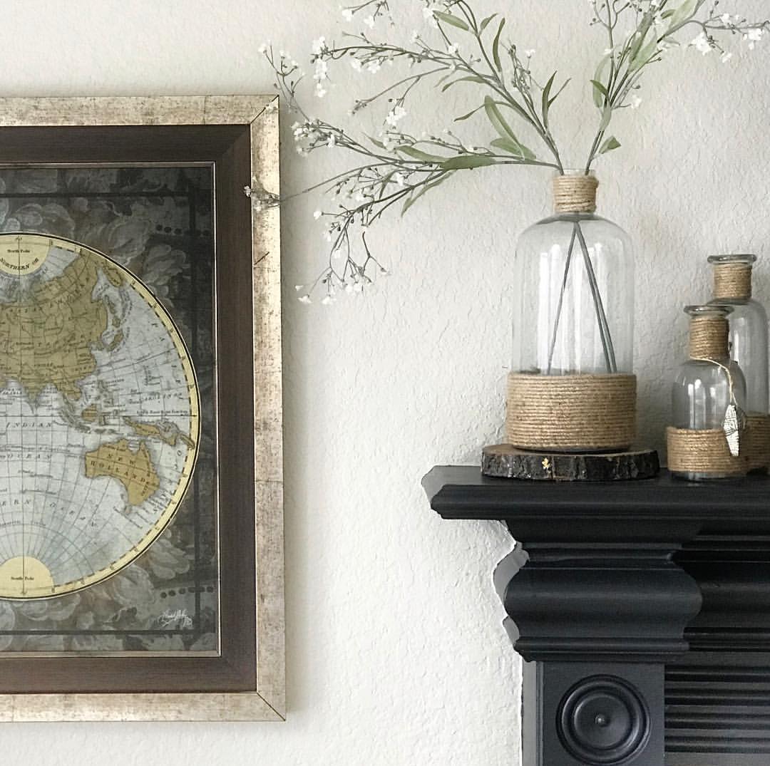 25 Rustic Fireplace Mantel Decorating Ideas for All Seasons ...