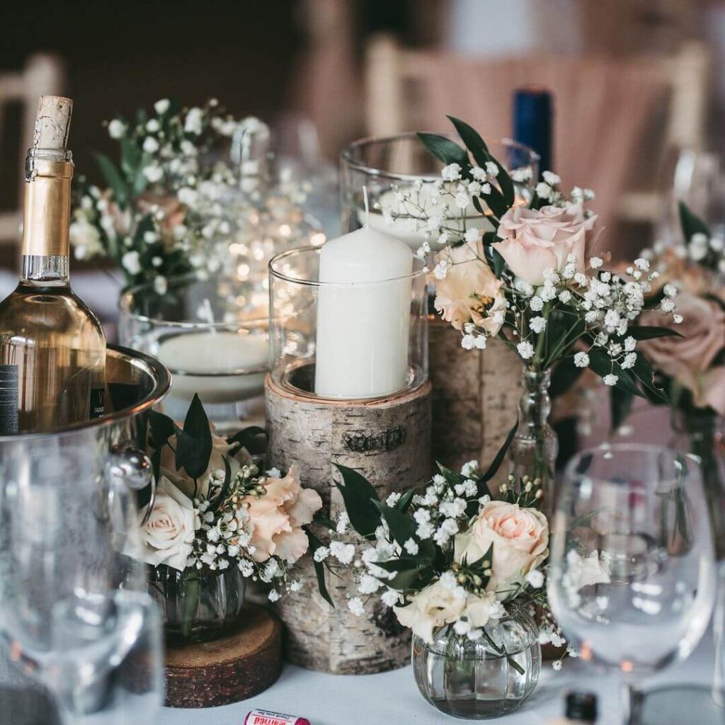 15 Best Rustic Wedding Centerpieces on a Budget - Romanticizing Rachel