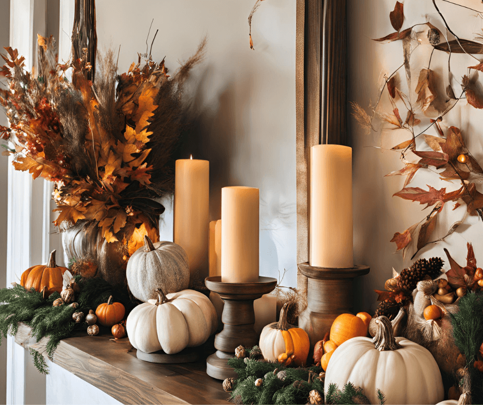 20 Festive Thanksgiving Mantel Ideas For The Best Fall Fireplace 20 Festive Thanksgiving Mantel Ideas For The Best Fall Fireplace