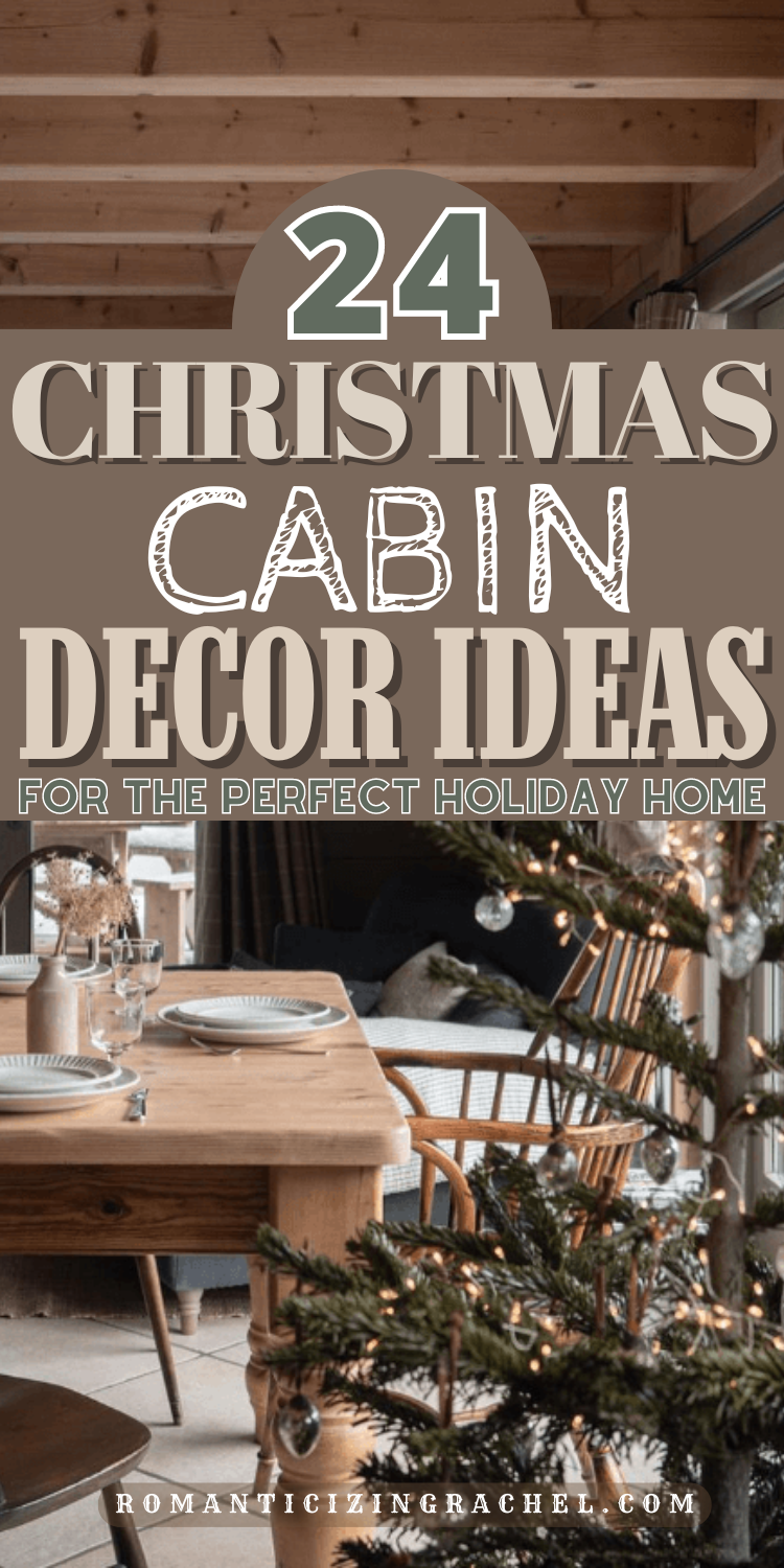 24 Magical Christmas Cabin Decorating Ideas You'll Swoon Over ...