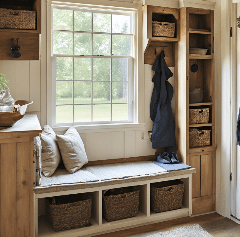 14 Modern Rustic Mudroom Ideas to Transform Your Entry Way