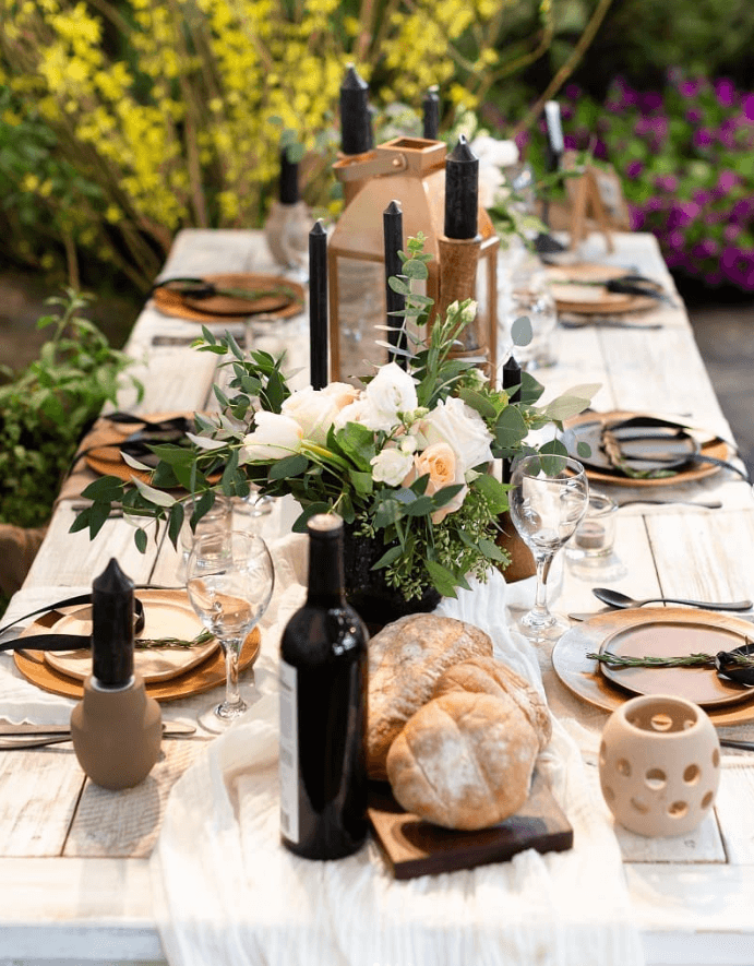 outdoor dinner party ideas