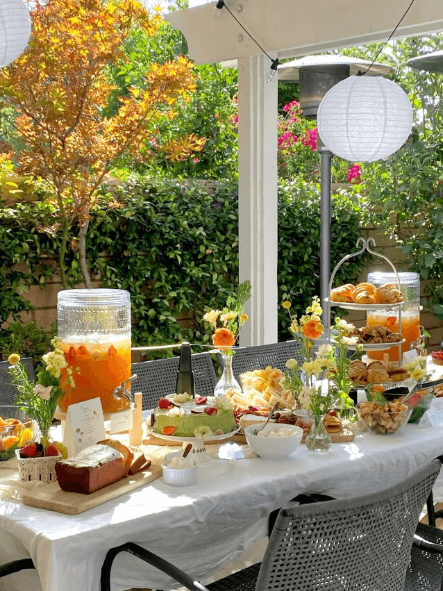 outdoor dinner party ideas